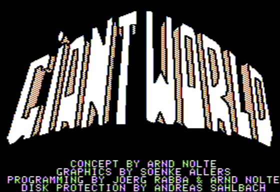 Game cover: Giant World
