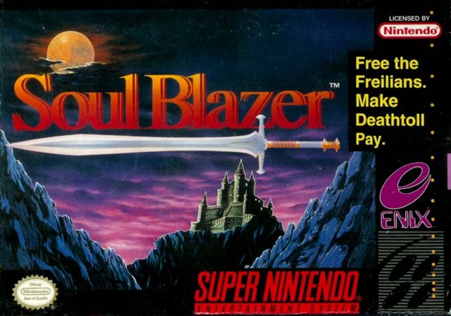 Game cover: Soul Blazer