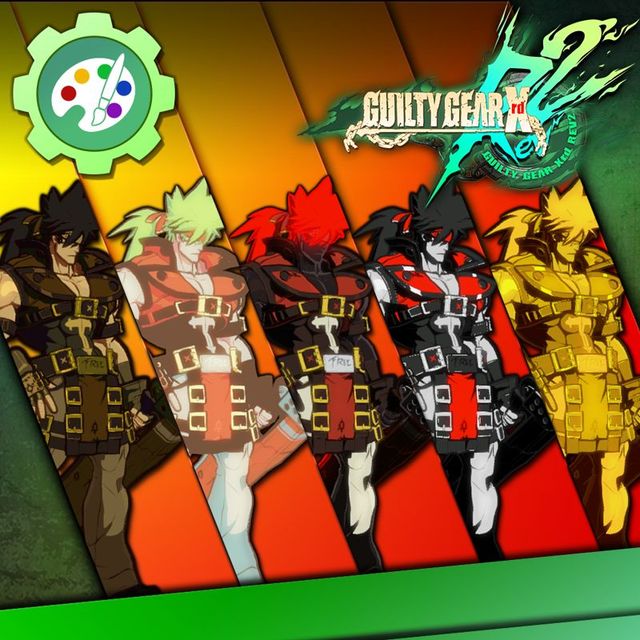Game cover: Guilty Gear Xrd: Rev 2 - Character Colors: Sol Badguy
