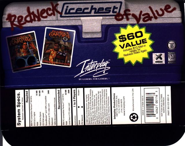 Game cover: Redneck Icechest of Value