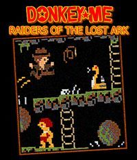 Game cover: Donkey-Me: Raiders of the Lost Ark