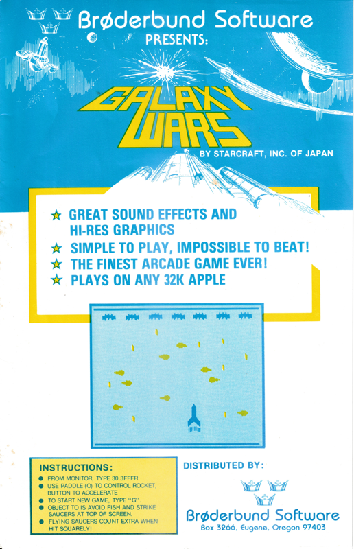 Game cover: Galaxy Wars