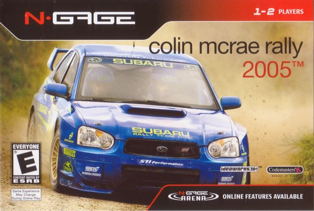 Game cover: Colin McRae Rally 2005