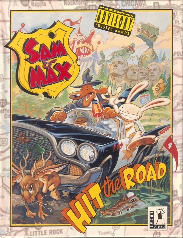 Game cover: Sam & Max: Hit the Road