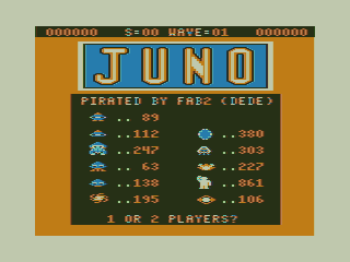 Game cover: Juno