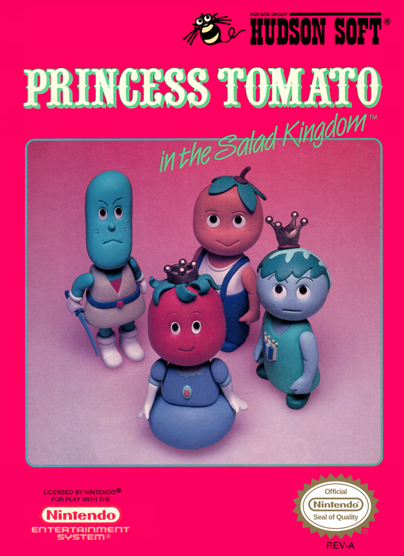 Game cover: Princess Tomato in the Salad Kingdom