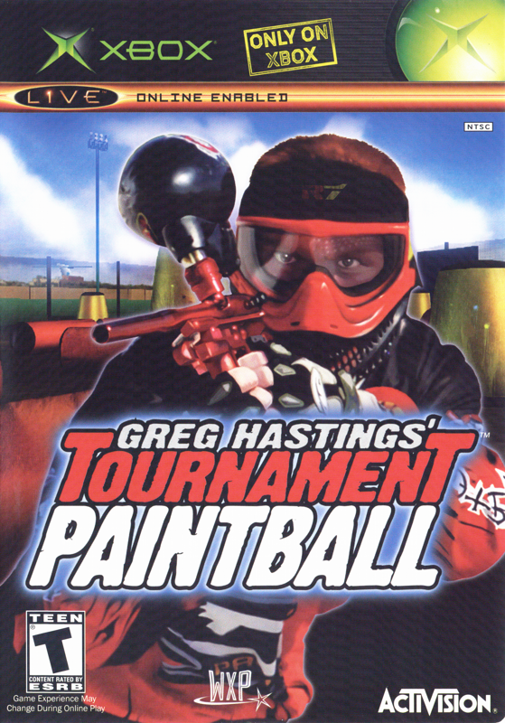 Game cover: Greg Hastings' Tournament Paintball