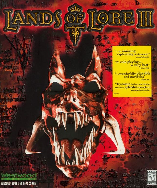 Game cover: Lands of Lore III