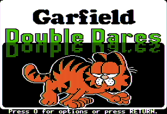 Game cover: Garfield: Double Dares