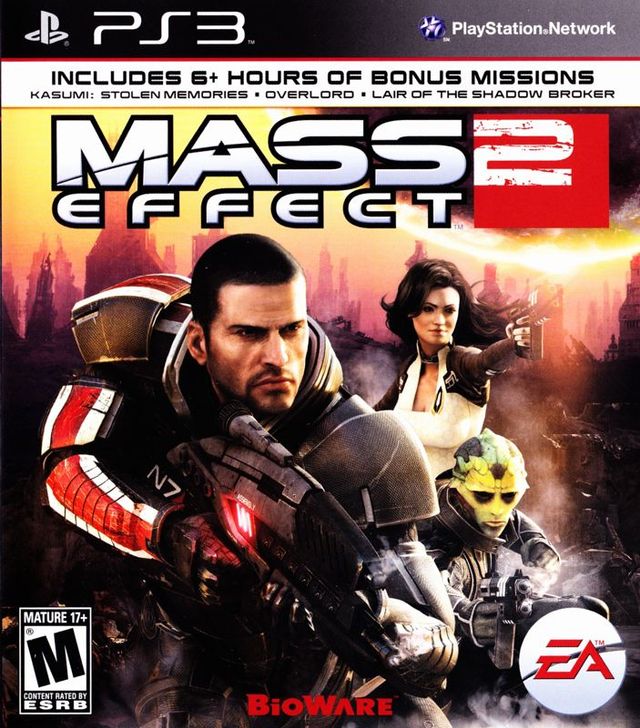 Game cover: Mass Effect 2