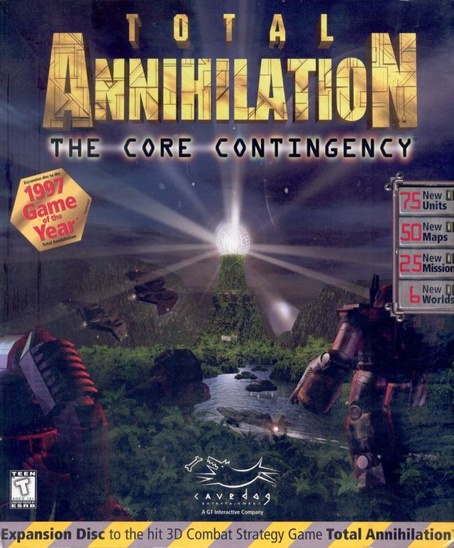 Game cover: Total Annihilation: The Core Contingency