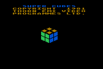 Game cover: Super Cubes and Tilt