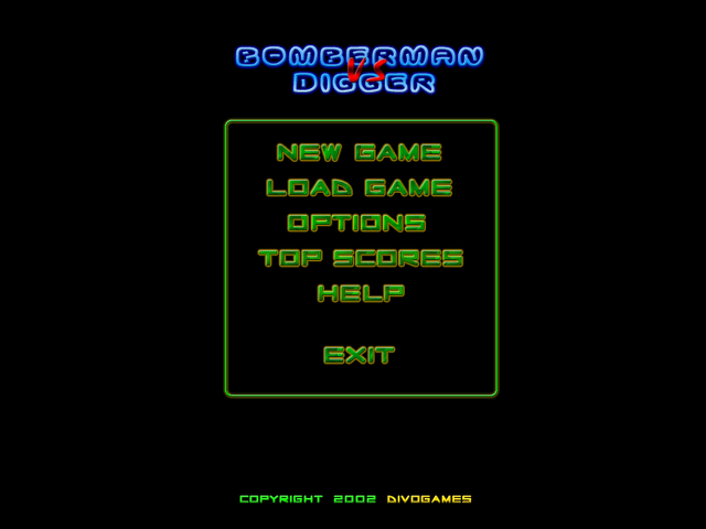 Game cover: Bomberman vs Digger