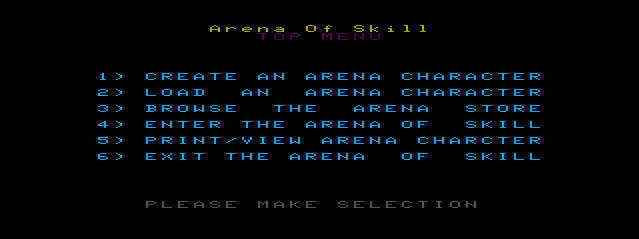 Game cover: Arena of Skill