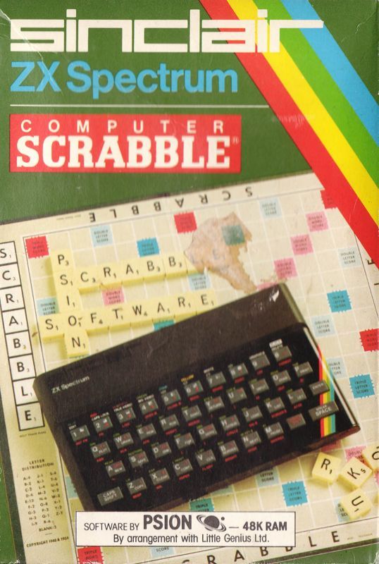 Game cover: The Computer Edition of Scrabble Brand Crossword Game