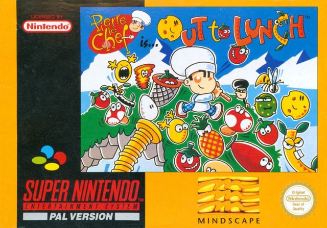 Game cover: Pierre le Chef is... Out to Lunch