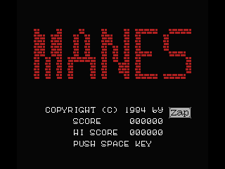 Game cover: Manes