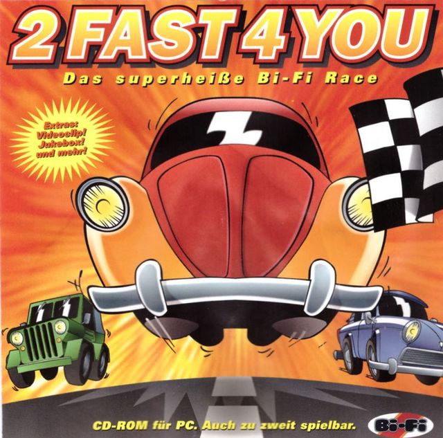Game cover: 2 FAST 4 YOU: Das superheiße Bi-Fi Race
