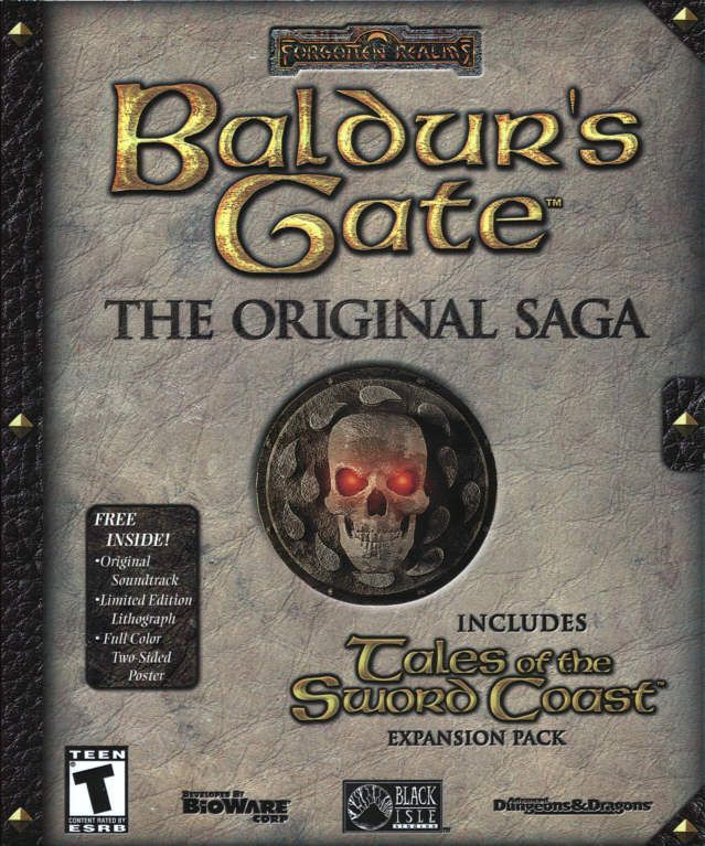 Game cover: Baldur's Gate: The Original Saga