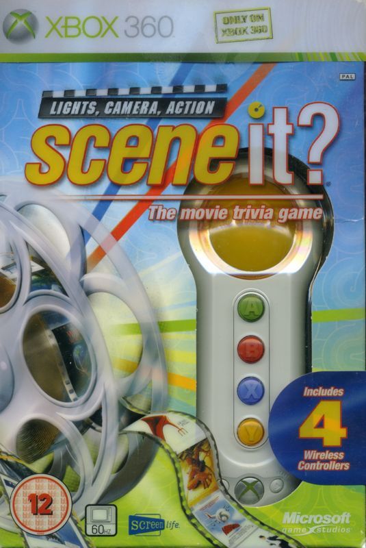 Game cover: Scene It? Lights, Camera, Action