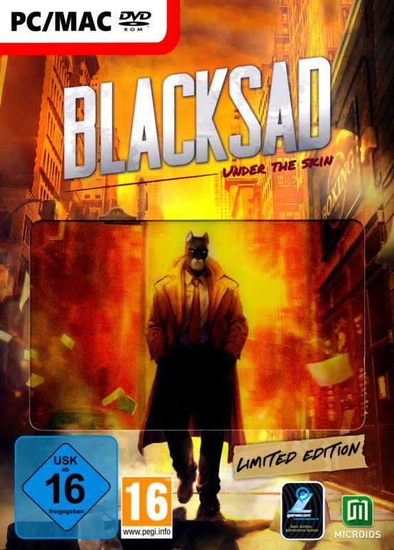 Game cover: Blacksad: Under the Skin (Limited Edition)