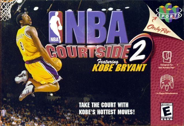 Game cover: NBA Courtside 2: Featuring Kobe Bryant