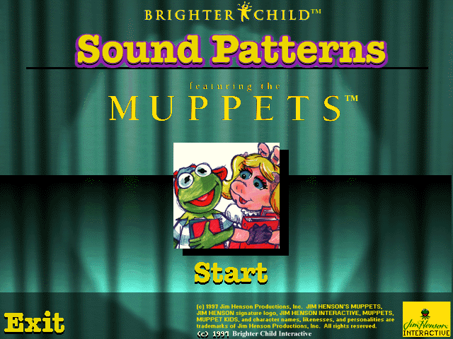 Game cover: Muppet Kids: Volume 3 - Sound Patterns: Phonics