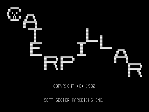 Game cover: Caterpillar