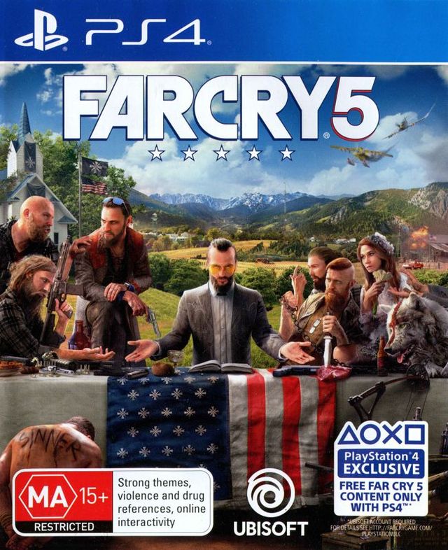 Game cover: Far Cry 5