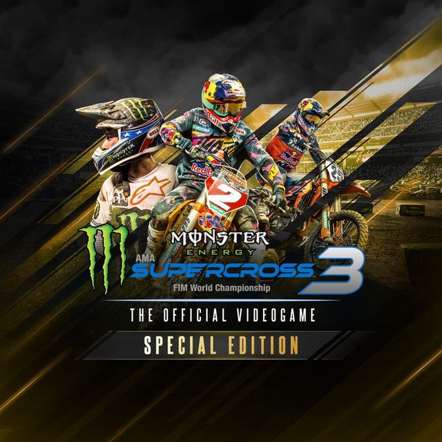 Game cover: Monster Energy Supercross 3: The Official Videogame (Special Edition)