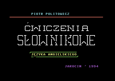 Game cover: Program Edukacyjny w Pigułce: Język Angielski