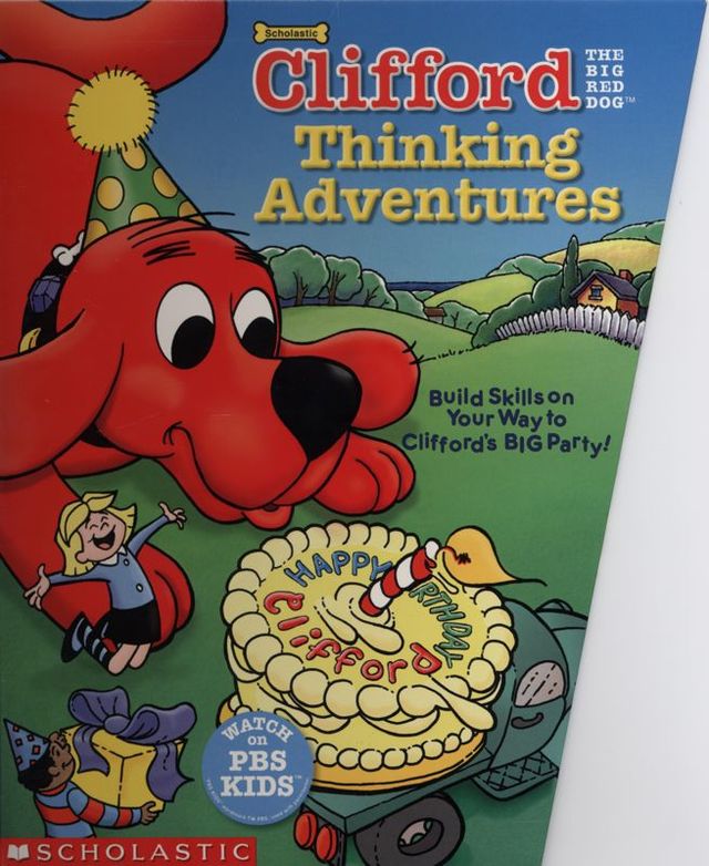 Game cover: Clifford the Big Red Dog: Thinking Adventures