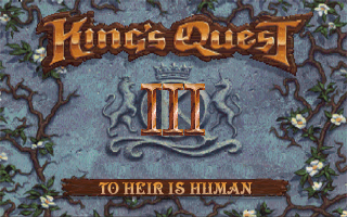 Game cover: King's Quest III: To Heir Is Human