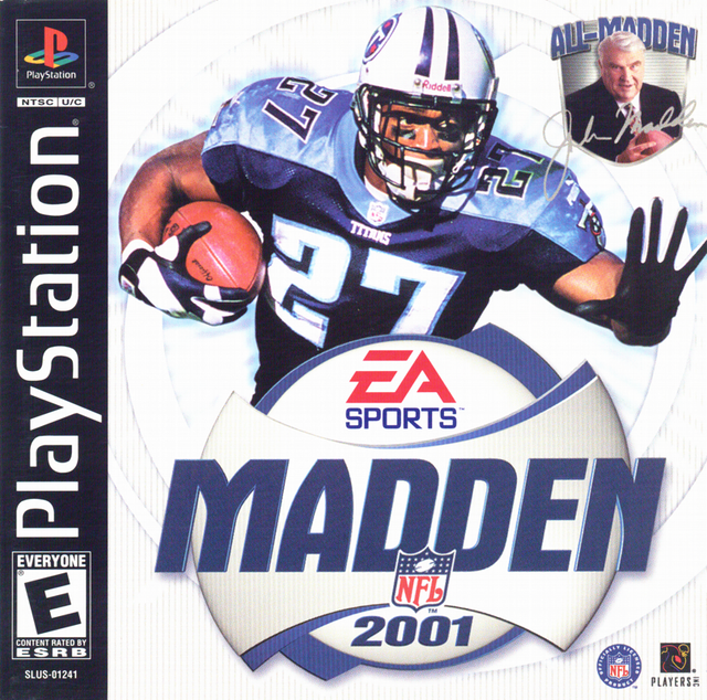 Game cover: Madden NFL 2001