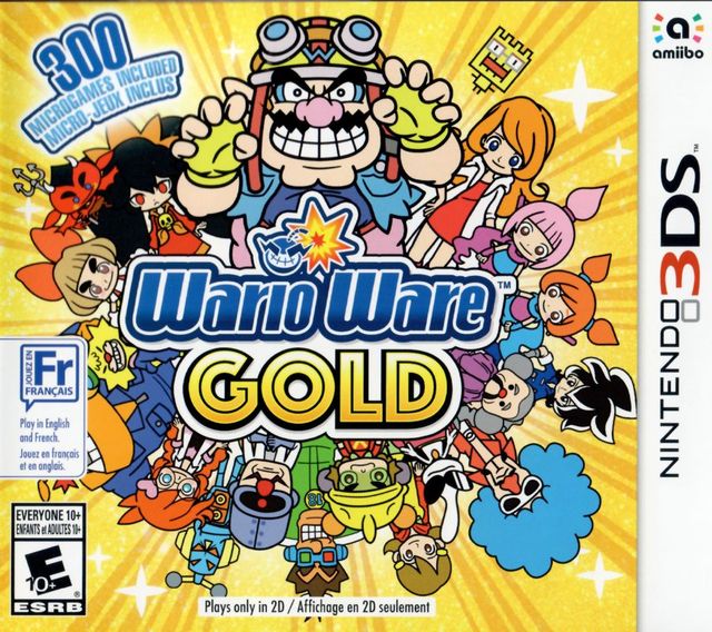 Game cover: WarioWare: Gold