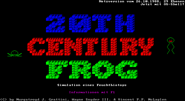 Game cover: 20th Century Frog