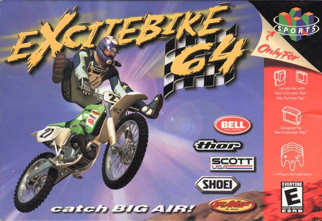 Game cover: Excitebike 64