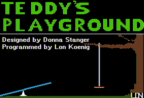Game cover: Teddy's Playground