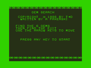 Game cover: Gem Search