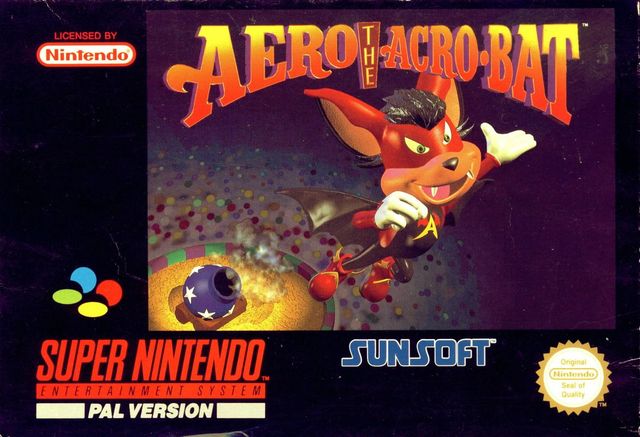 Game cover: Aero the Acro-Bat