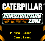Game cover: Caterpillar Construction Zone