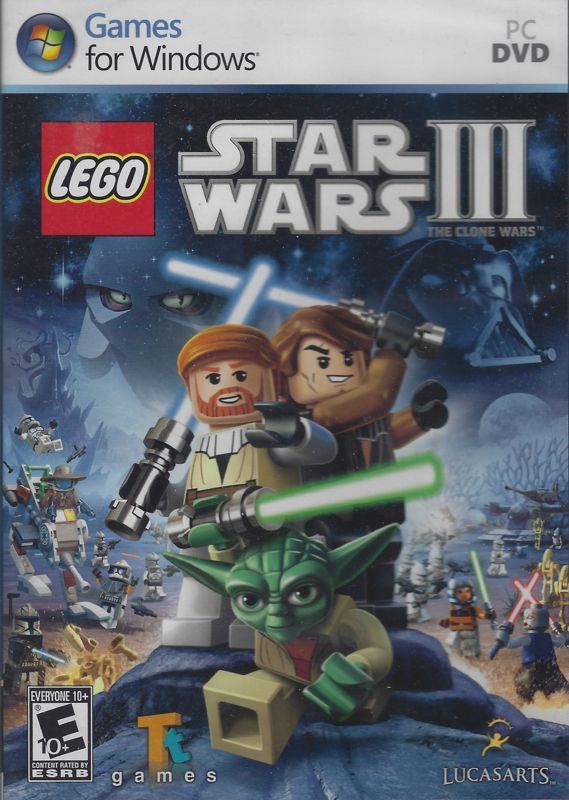 Game cover: LEGO Star Wars III: The Clone Wars