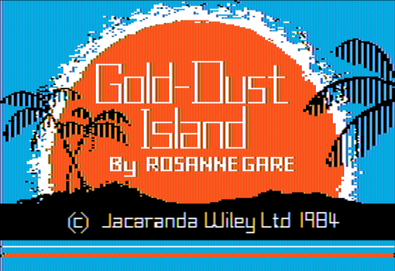 Game cover: Gold-Dust Island