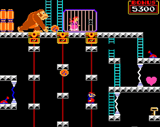 Game cover: Donkey Kong Advanced