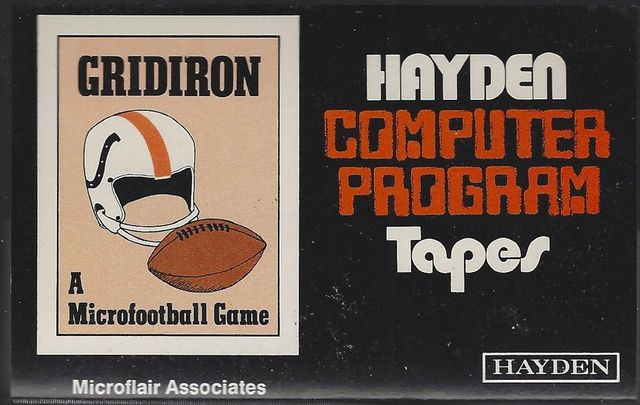 Game cover: Gridiron: A Microfootball Game