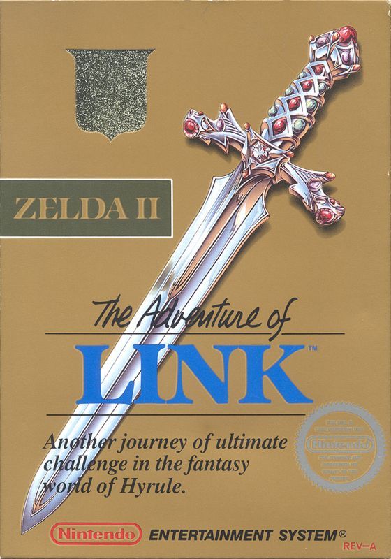 Game cover: Zelda II: The Adventure of Link