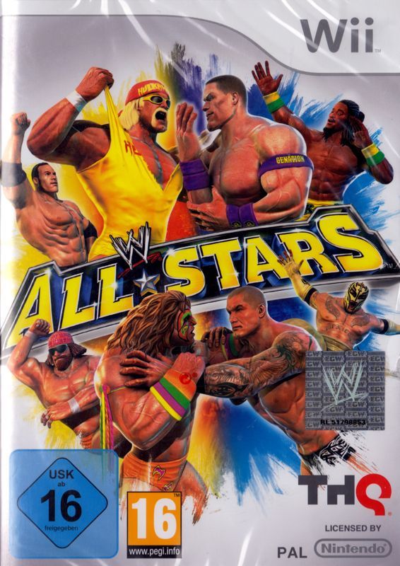 Game cover: WWE All Stars