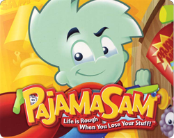 Game cover: Pajama Sam: Life is Rough When You Lose Your Stuff