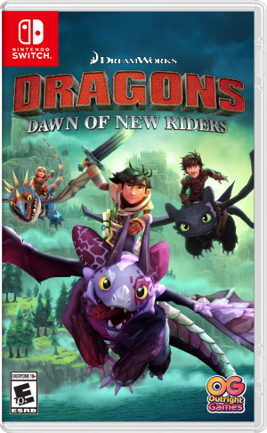 Game cover: DreamWorks Dragons: Dawn of New Riders