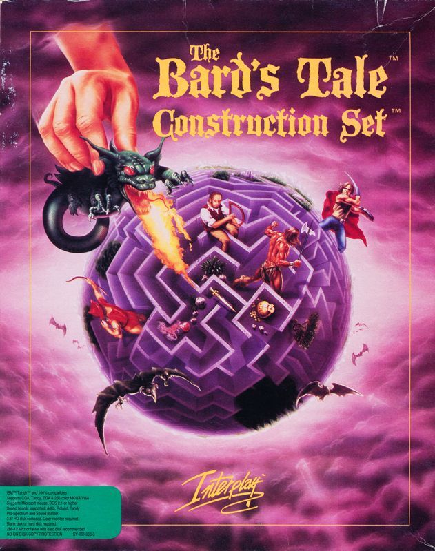 Game cover: The Bard's Tale Construction Set